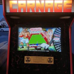 Total Carnage Original Arcade Game