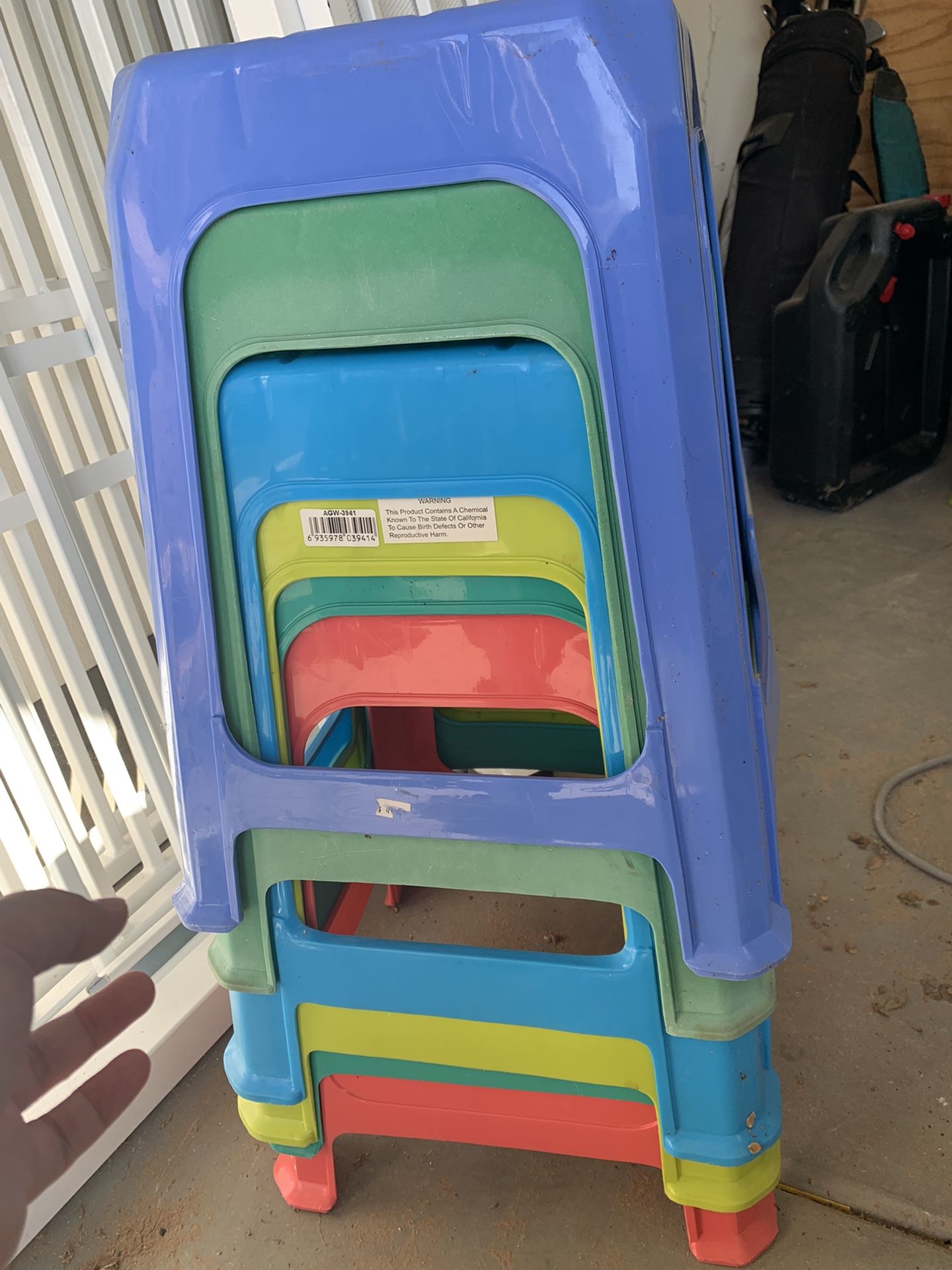 Plastic Stools  15/$100