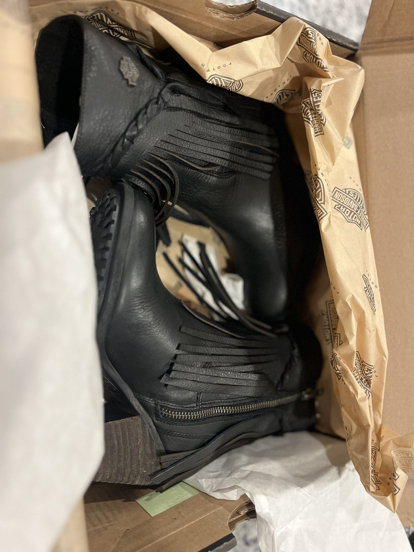 Brand New WM Harley Davidson Boots