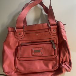 Tyler Rodan Brand Faux Leather Women’s Hand Bag-pink 