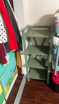 Sage green 3 tier Shelf