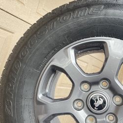 Bronco Wheels And Tires Set Of 5