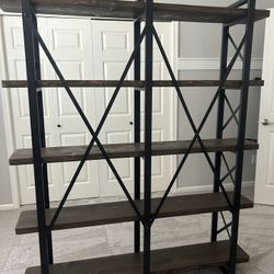 Industrial Style Bookshelf