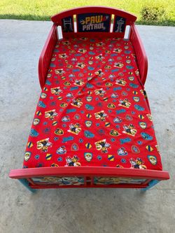 PAW Patrol Toddler Bed with Sheet