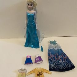 Disney Doll Lot with Frozen Elsa