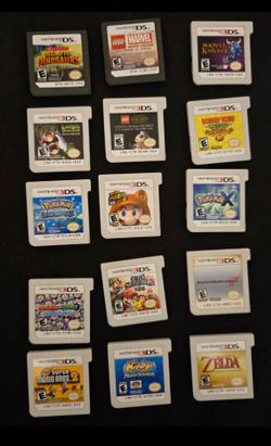 Nintendo 3DS games