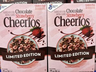 Chocolate Strawberry, Cheerios LIMITED EDITION HTF