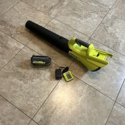Ryobi 40v Jet Fan Leaf Blower Kit 