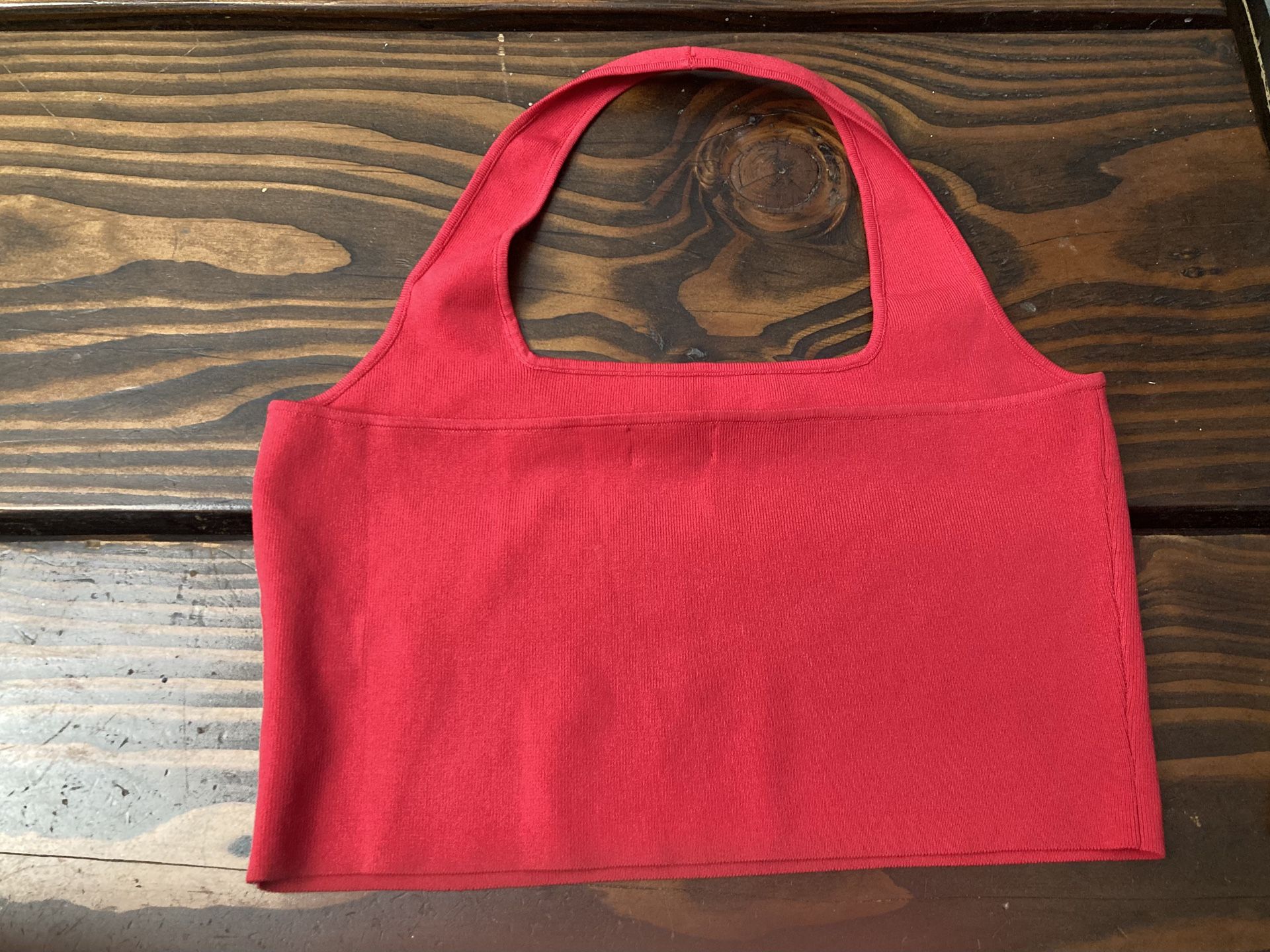 Woman’s Halter Crop Top