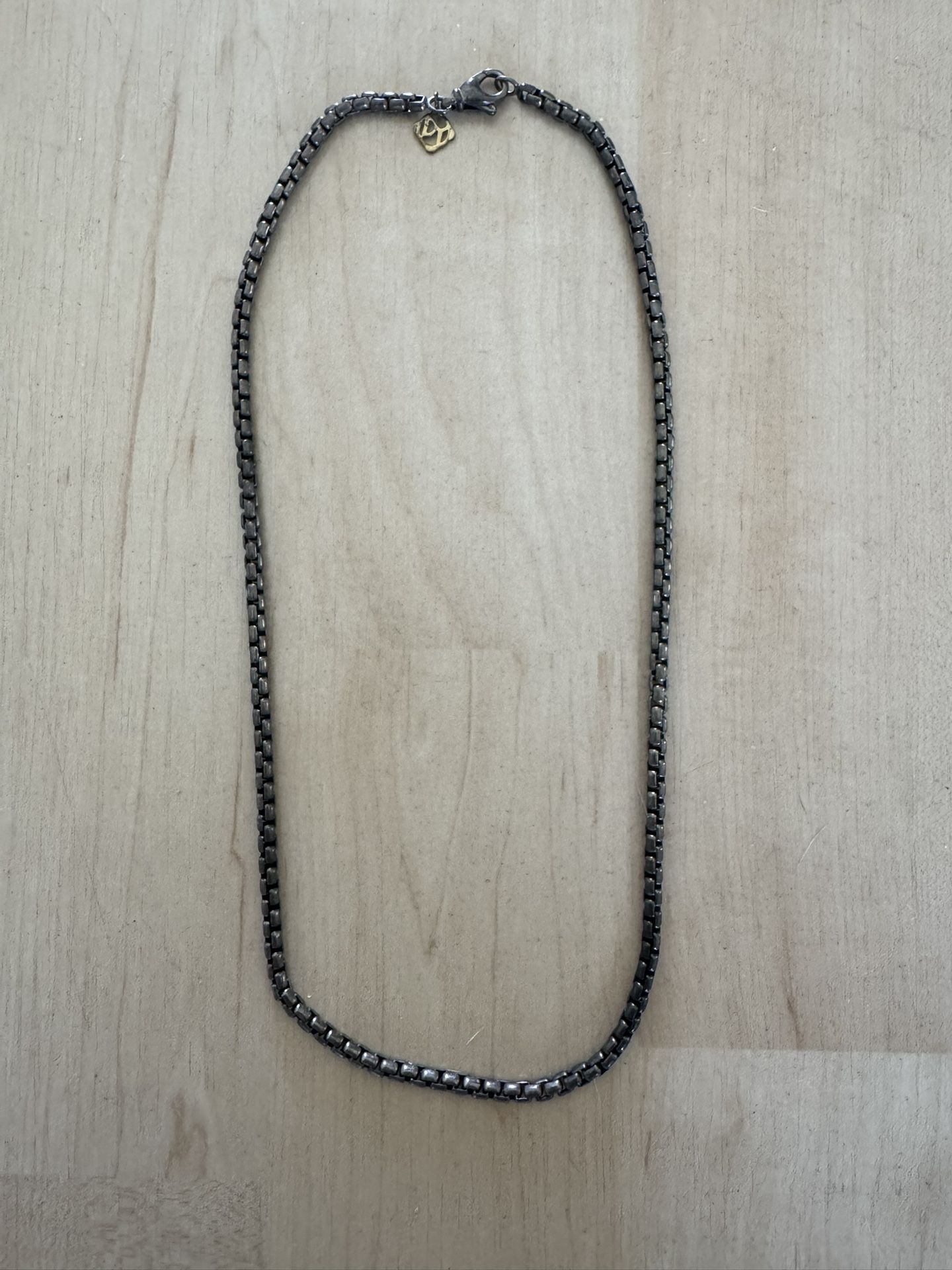 David Yurman Box Chain Necklace