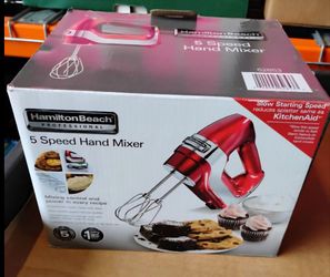 Hamilton Beach Professional 5 Speed Hand Mixer 