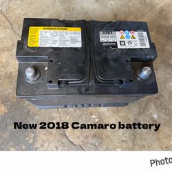 New battery Camaro 2018