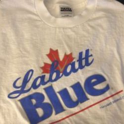 Beer company T-shirts size XL . All 4 T-shirts for $32. The Sam Adams T-shirt has a logo on front and back.