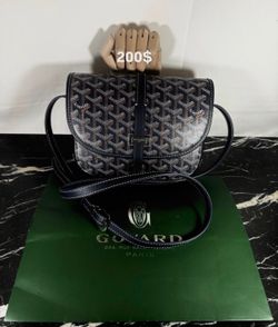 GOYARD Belvedre PM black cross body bag