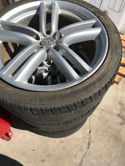 OEM INFINITY G37 wheel&tire