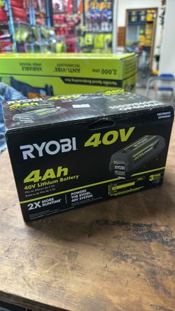 Ryobi 40V 4ah battery