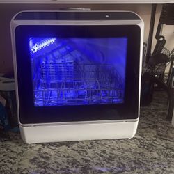 Countertop dishwasher