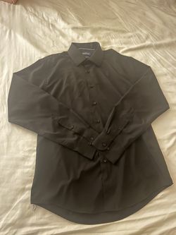 Size M Black Nautica Slim Fit Men’s Button Up