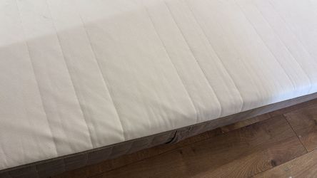 White Quilted Mattress king