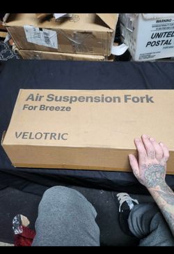 Air suspension fork