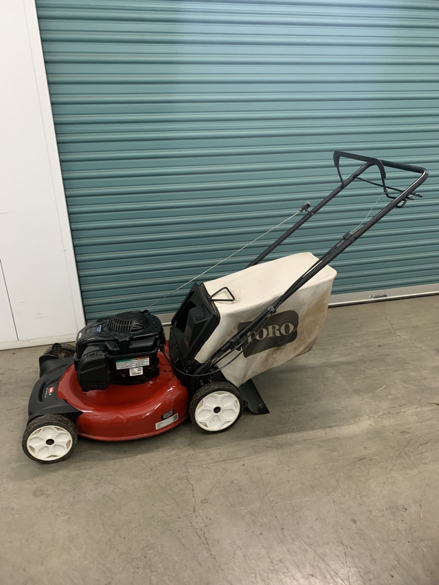 Toro Lawn Mower Self Propelled!