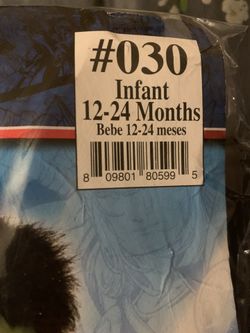 Toddlers Halloween costume 12 to 24 months