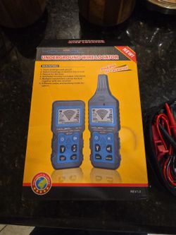 Underground Wire Locator, Cable Tester, Pipe Gas Water Finder  with Rechargeable 1500mAh Battery for ...