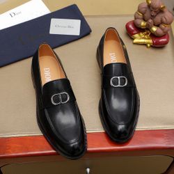 Dior CD Men’s Leather Shoes With Box 2026 New 