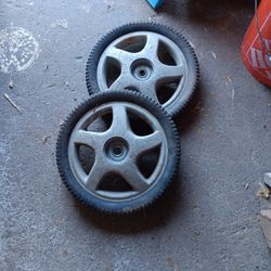 Wheelbarrow Or Lawn Mower Wheels