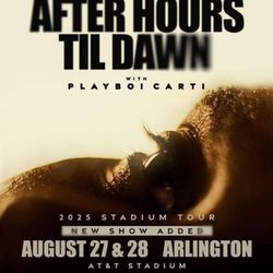 THE WEEKND TICKETS