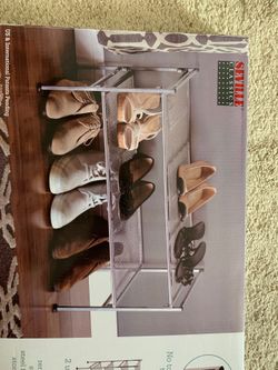Brand new to tier Shoe/utility rack