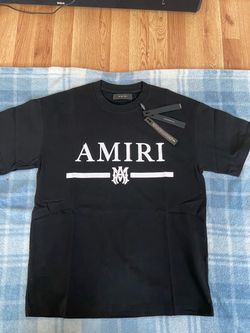 Amiri MA Bar Logo T-Shirt Black