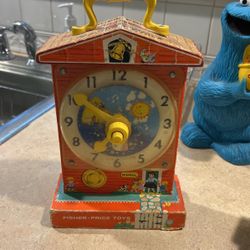 Fisher Price Teaching Clock