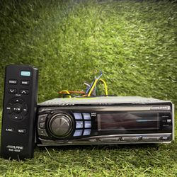 Alpine Car Stereo Am Fm CD Player