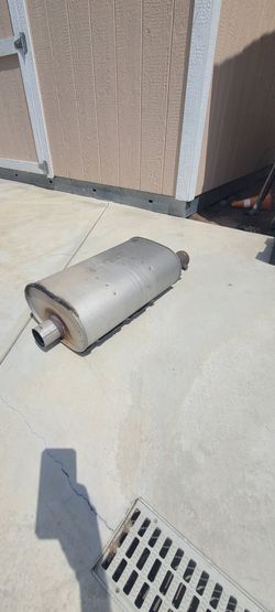 2017 Chevy Silverado muffler