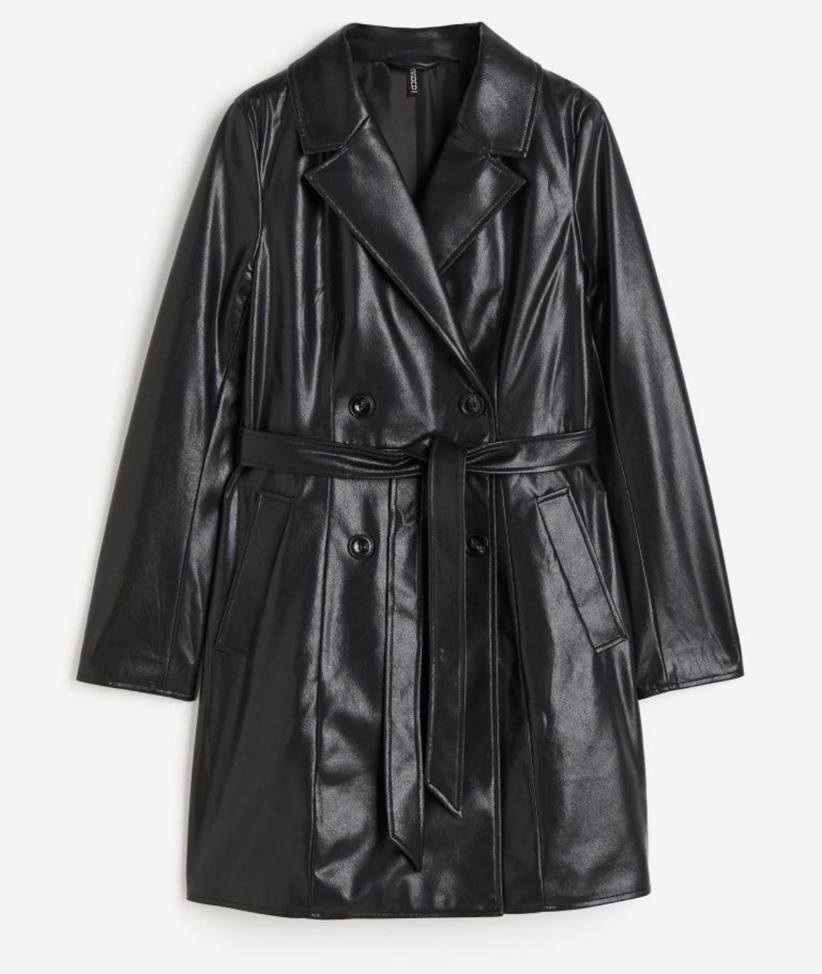 New Faux-Leather Crocodile Trench Coat for Sale in Detroit, MI - OfferUp