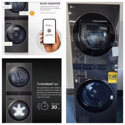 **Monday Madness SPECIAL** 
LG WashTower SMART  Washer &  Dryer 
(Brand New Scratch & Dent Unit)