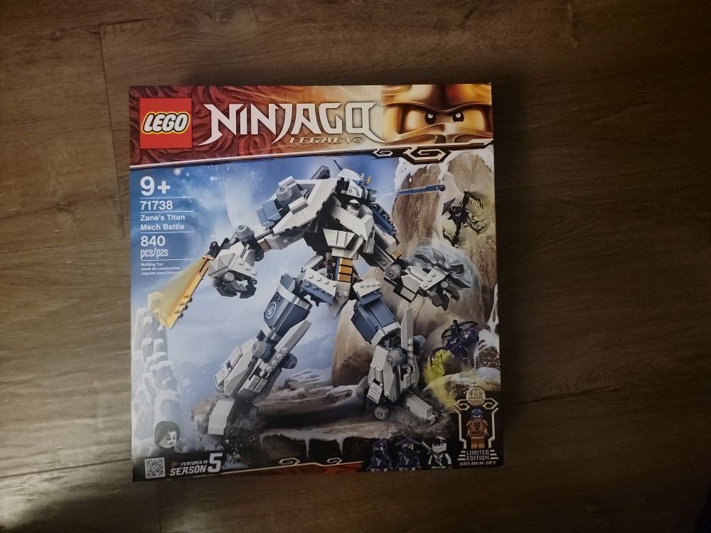 Ninjago Legacy Zane's Titan Mech Battle Lego Set