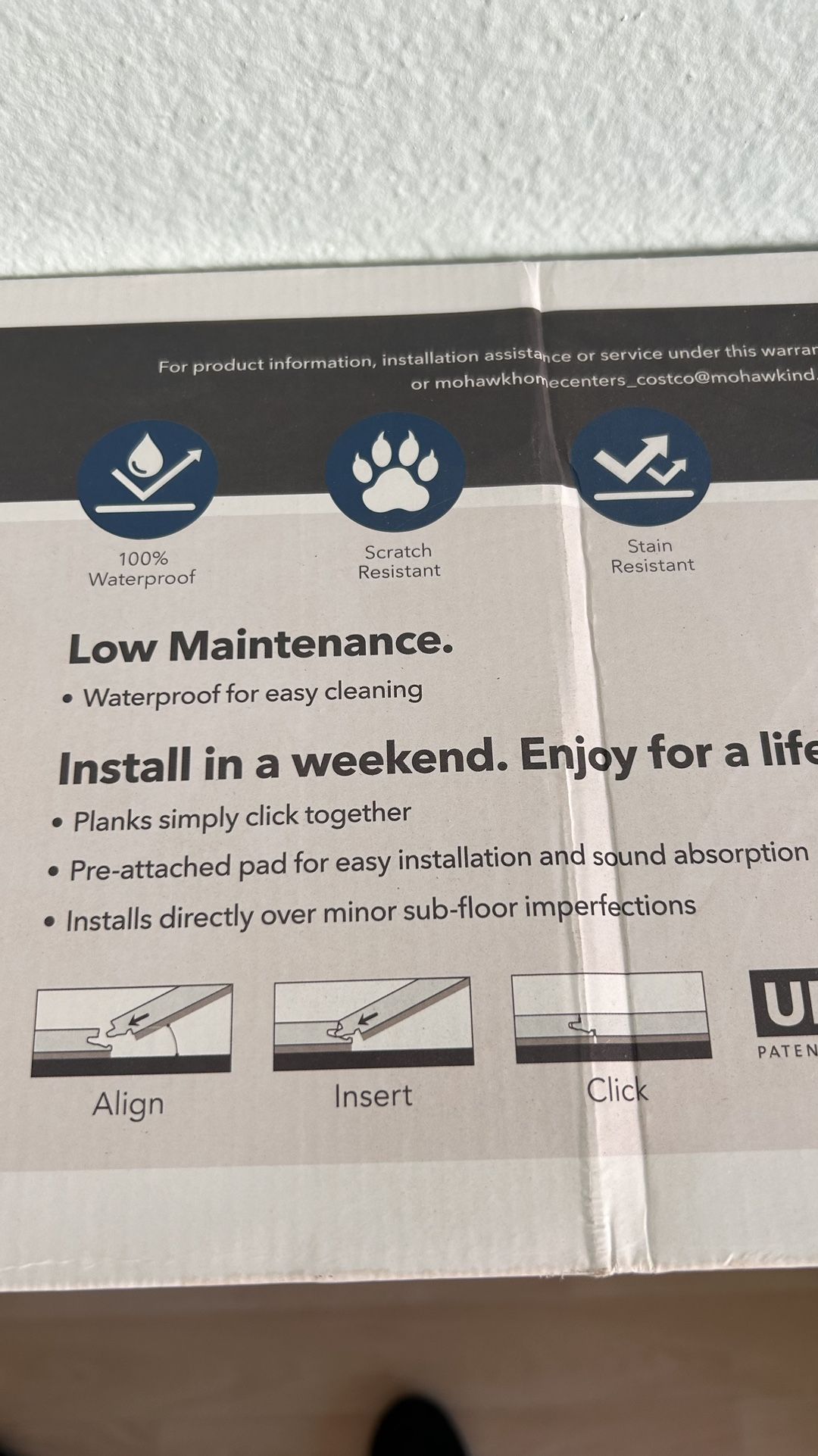 Mohawk Rivers Edge Oak Rigid Vinyl Flooring for Sale in San Diego, CA