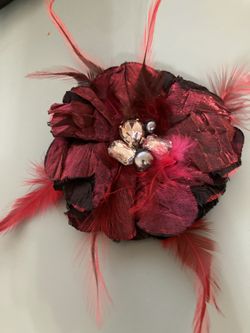 Flower Brooch With Magnet