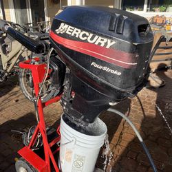 15 HP mercury Outboard Motor 4stroke, Short Shaft Electric Start