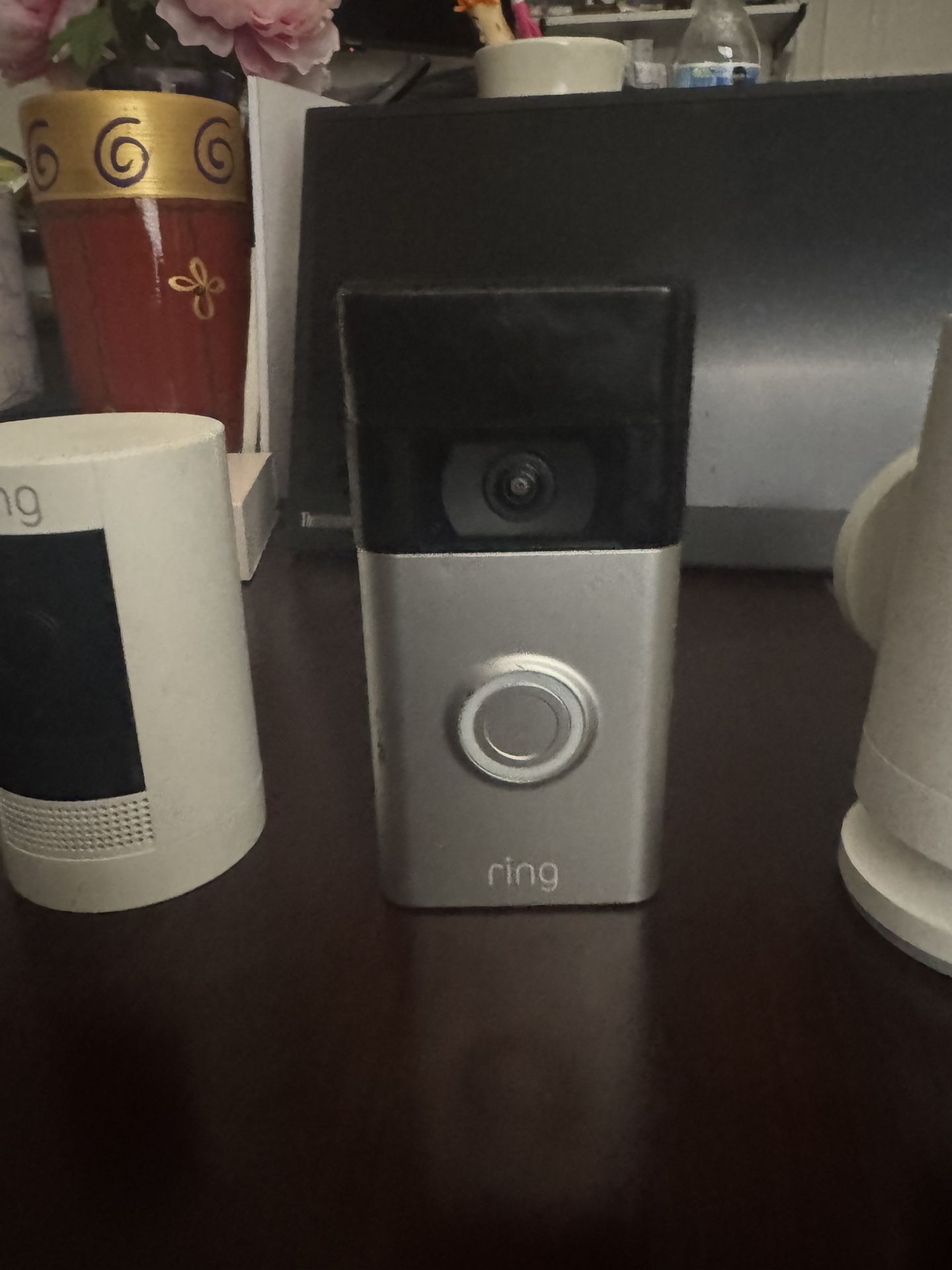 2 Ring Cameras  And  1 Doorbell 
