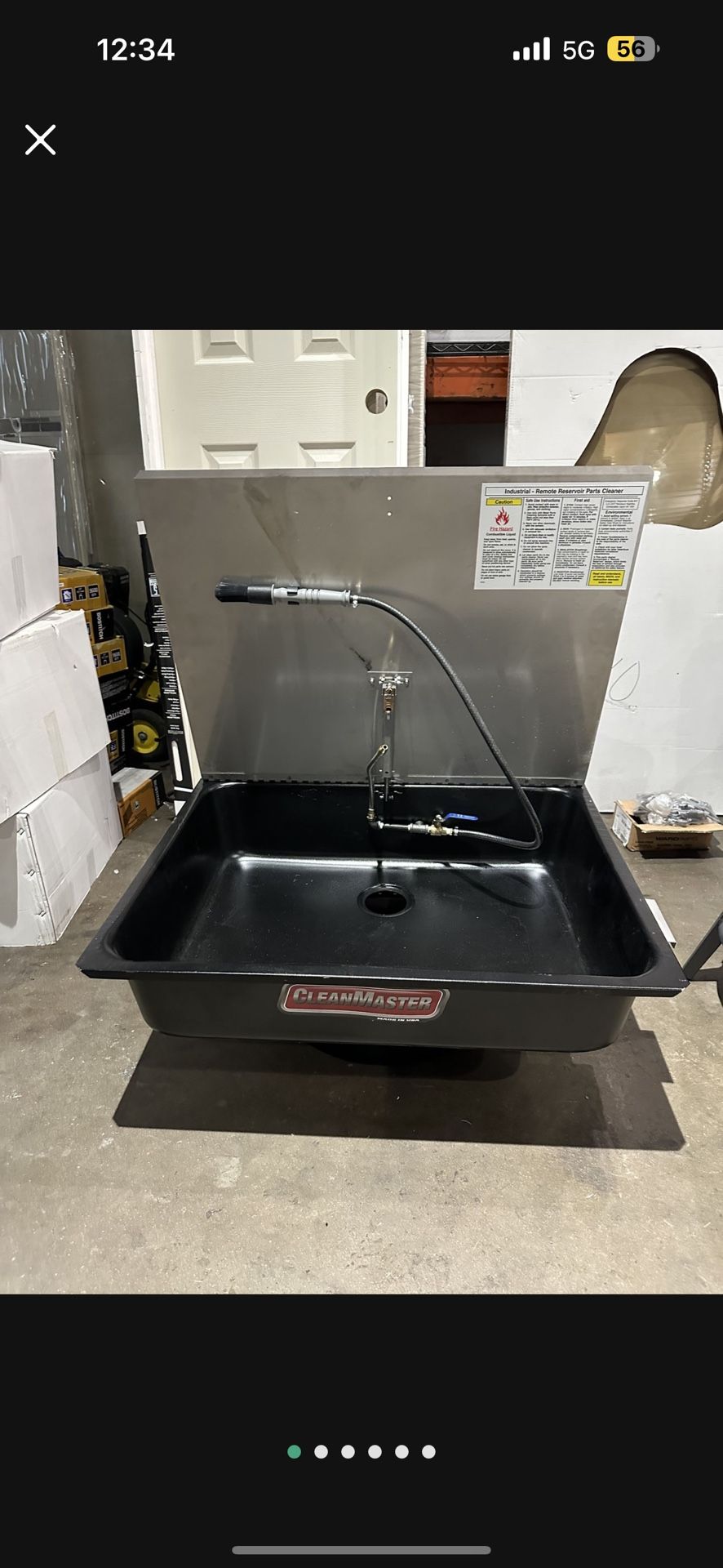 Fountain CleanMaster 230, 30-gallon Drawn- Sink(Drum Sold Seperately)