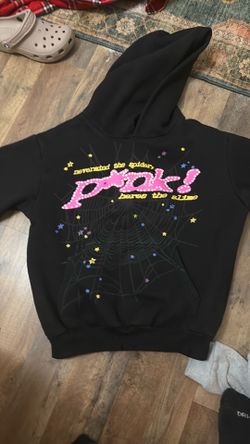 Black spider size small