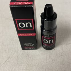 sensuva On Natural Arousal Oil - 0.17 oz, open box