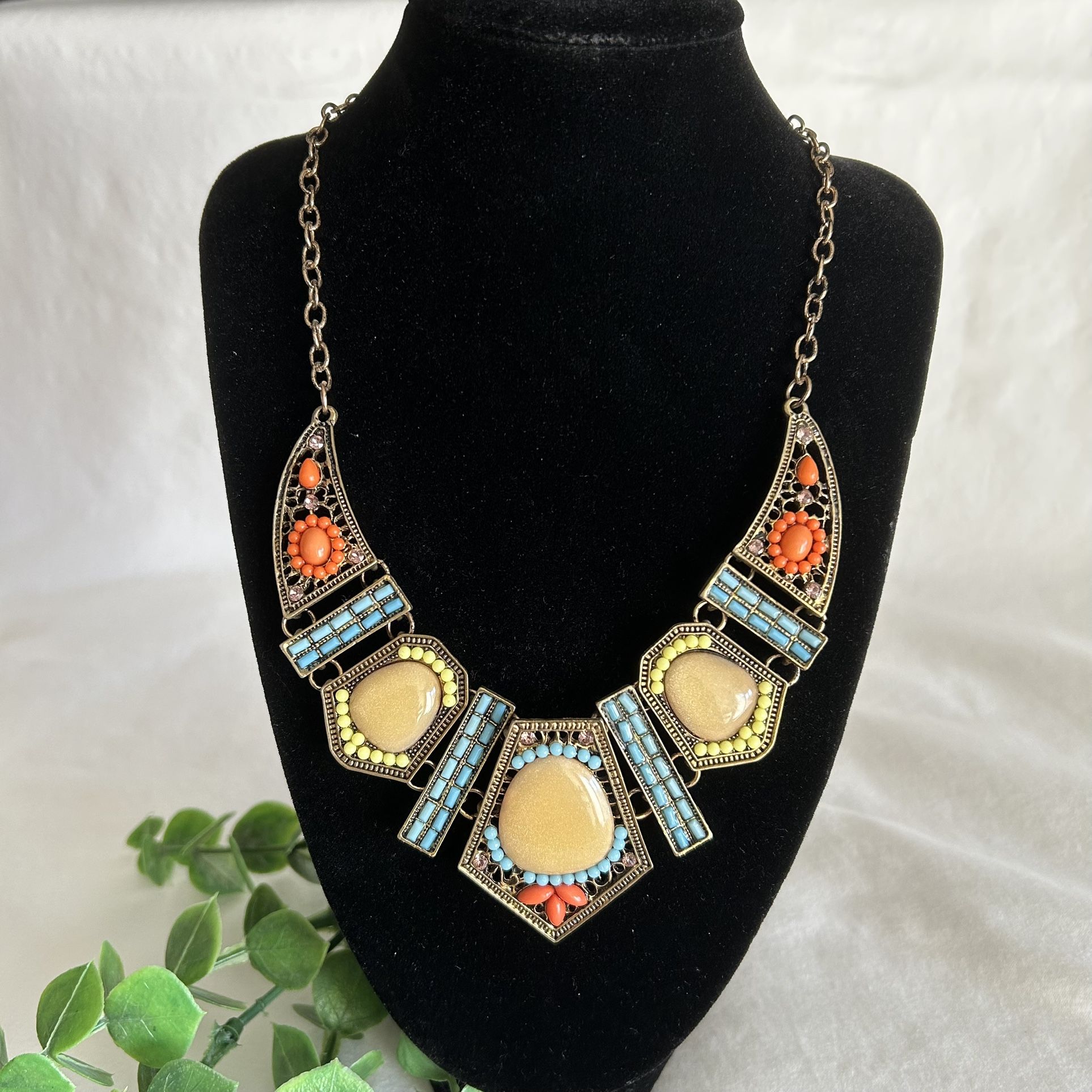 Bohemian Style Statement Necklace