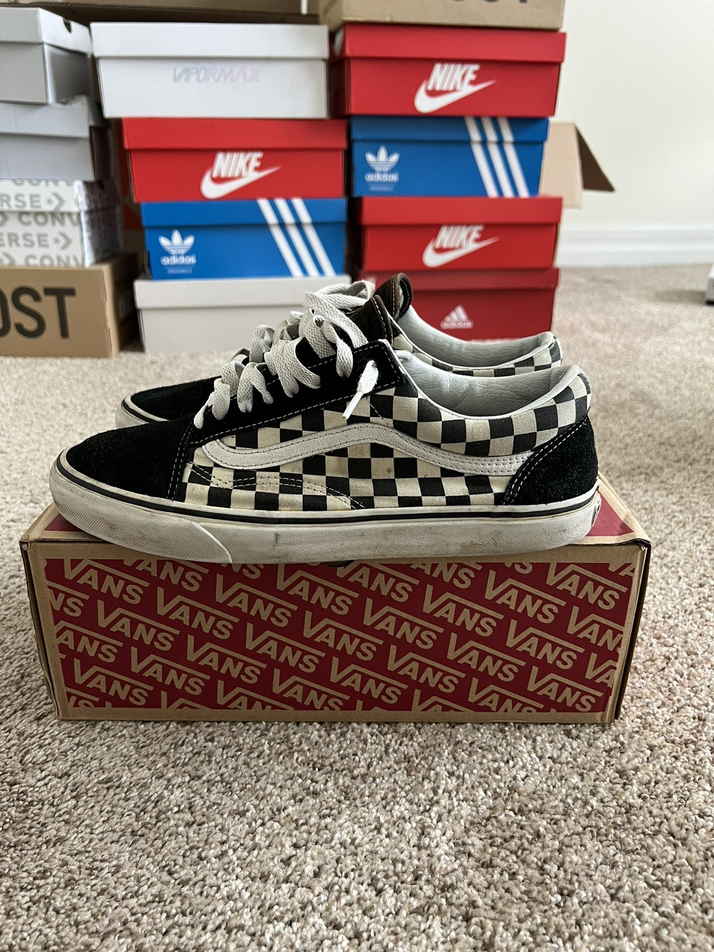 Checkered Vans