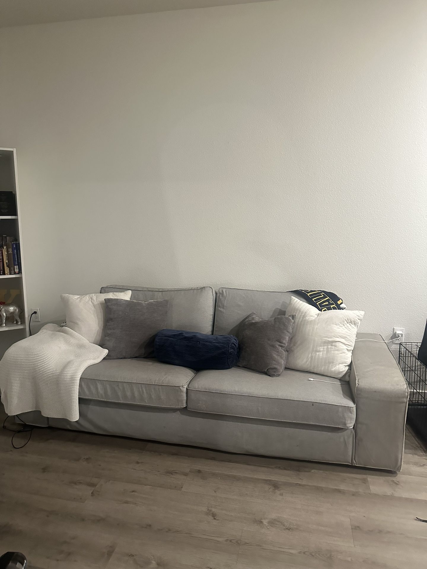 IKEA Grey Couch For Sale