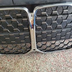 Chrome BMW 4-Series 430i Gran Coupe 2021-2025 Grille