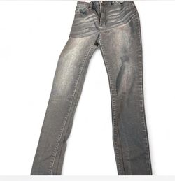 Fashion Nova High Waisted Straight Leg Denim Jeans 